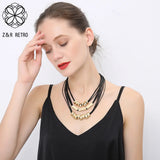 Gothic Neck Chokers Necklace Chains Collar Pendant Jewelry