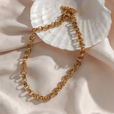 18k Plated Chain Bracelets Anklet for Women
