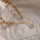 18k Plated Chain Bracelets Anklet for Women