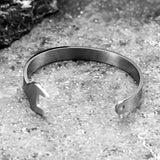 Punk Vintage Stainless Steel Wrench Spanner Bracelet