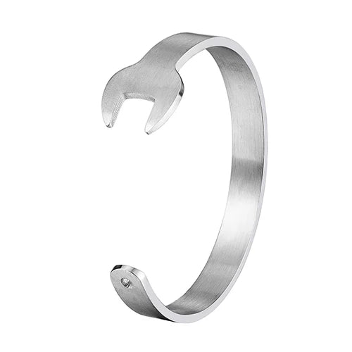 Punk Vintage Stainless Steel Wrench Spanner Bracelet