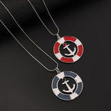 Long Chains Necklace for Women with Anchor Pendant Stranger Things