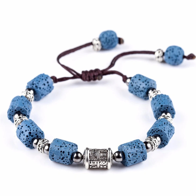 Gothic Nature Stone Bracelet for Men & Women