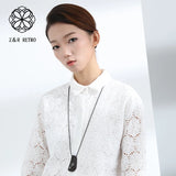 Sandwood Suspension Pendant Necklace for Women