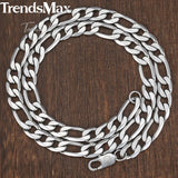 Stainless Steel Link Necklace for Men 6-9mm