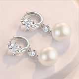 10mm 12mm Pearl Drop Earrings for Women Jewelry