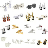 Musical Instrument Cufflink Cuff Link Set
