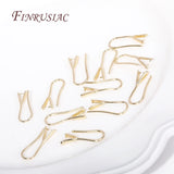 18K Plated Earring Hooks Ear Wire DIY Crystal Earrings