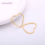 18K Plating Brass Earrings Charms Connectors DIY Jewelry Making