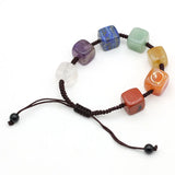 7 Chakra Bracelet Natural Stone Beads Yoga Reiki Healing