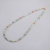 7 Colors 4*6MM Beads Necklaces Natural Stone Choker Necklace