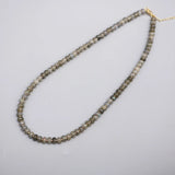 7 Colors 4*6MM Beads Necklaces Natural Stone Choker Necklace