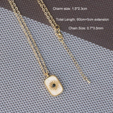 60cm Natural Stone Geometric Pendant Necklace Women Unique Gems Charm Necklace