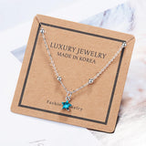 925 Silver Bell Bracelet Charm Star Crystal Bracelet for Women