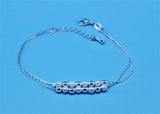 925 Sterling Silver Bracelets For Women Accessories Girls Anklets