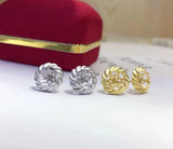 925 Silver Earring Findings for Agate Crystal Beads 3 Pairs/Lot