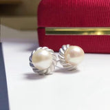 925 Silver Earring Findings for Agate Crystal Beads 3 Pairs/Lot