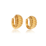 925 Silver Hoop Earrings Party Ear Piercing Stud For Women Dropshiping
