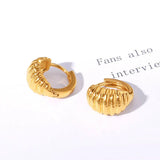 925 Silver Hoop Earrings Party Ear Piercing Stud For Women Dropshiping