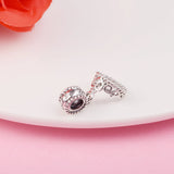925 Silver Princess Tiara Dangle Charm for Bracelets