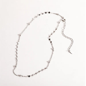 925 Silver Peach Heart Choker Necklace Women Clavicle Chain Short Fine Jewelry