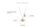 925 Sterling Silver Shining Star Necklaces For Women