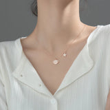 925 Sterling Silver Shining Star Necklaces For Women