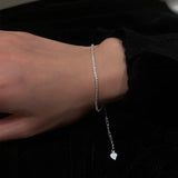925 Silver Gypsophila Bracelet Wedding Gift