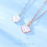 925 Silver Shell Pendant Necklace Women Jewelry Gift