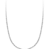 925 Silver Zirconia Chocker Necklace For Women Wedding