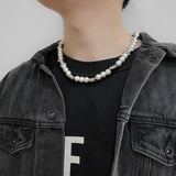 Adjustable Twist Pearl Punk Pendants Chokers
