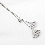 925 Silver Anklet with Shell-like Decoration Sandals Beach Foot Jewelry