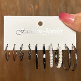 Y2K Butterfly Earring Set Resin Dangle Earrings Enamel Ring Jewelry