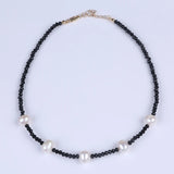 Crystal Beads Short Necklaces Wedding Choker Necklace