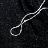 925 Silver Gypsophila Ankle Foot Chain for Women Party