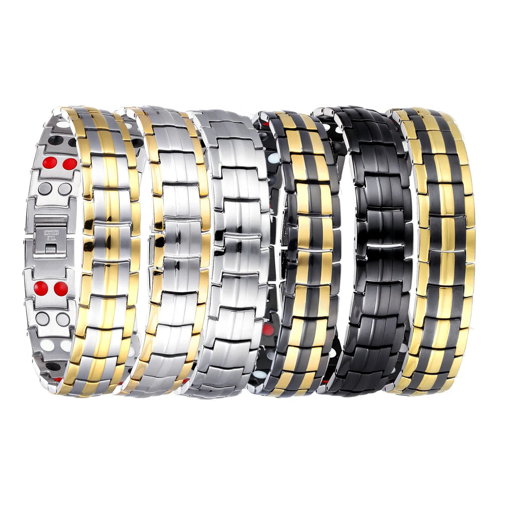 Motorcycle Chain Bracelets Stainless Steel Bangle Waterproof Jewelry