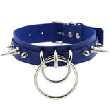 Harajuku Punk Rock Gothic Spike Collar Choker Necklace