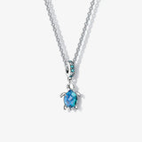 Turtle Necklace Set DIY Logo Charm Necklaces Ladies Christmas Jewelry Gift