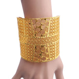 African Dubai Arab Party Wedding Bridal Women's Jewelry Bangles