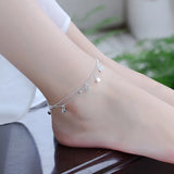 Silver 925 Anklets for Women Jewelry - Christmas Gift