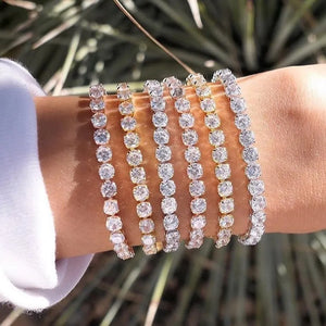 14K Filled Engagement Wedding Bangle Bracelet For Women Men