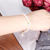 925 Silver Bracelet with Natural Freshwater Pearl Gemstone