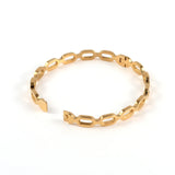 Women's Chain Shape Charm Bracelet Stainless Steel Plating Jewelry