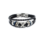Multilayer Braided Rope Bracelet Stainless Steel for Men