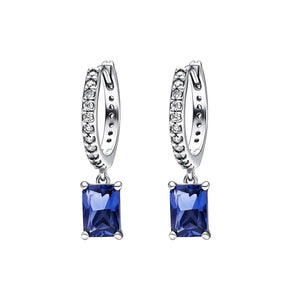 Sparkling Hoop Earrings DIY Accessories Gift for Women's Ears