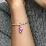 Double Stars Hanging Charm For Women's Bracelet DIY Jewelry