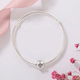 Barrel Clasp Snake Chain Bracelet Womens DIY Jewelry Accessories
