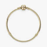 Golden Barrel Clasp Snake Chain Bracelet DIY Accessories Female Jewelry