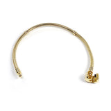 Golden Barrel Clasp Snake Chain Bracelet DIY Accessories Female Jewelry