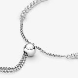 Sparkling Slider Tennis Bracelet For Ladies